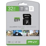 PNY Elite MicroSDHC 32GB Class 10 With Adapter Memory Card