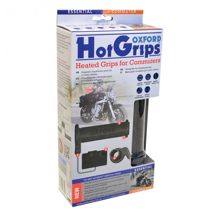 Oxford Hotgrips Essential Heated Grips - Commuter