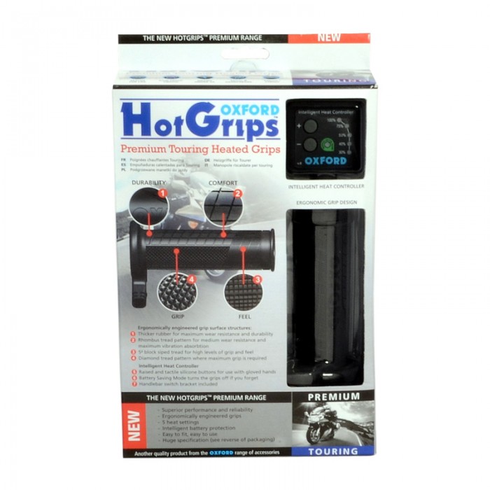 Oxford Hotgrips Premium Heated Grips - Touring - UK Specific