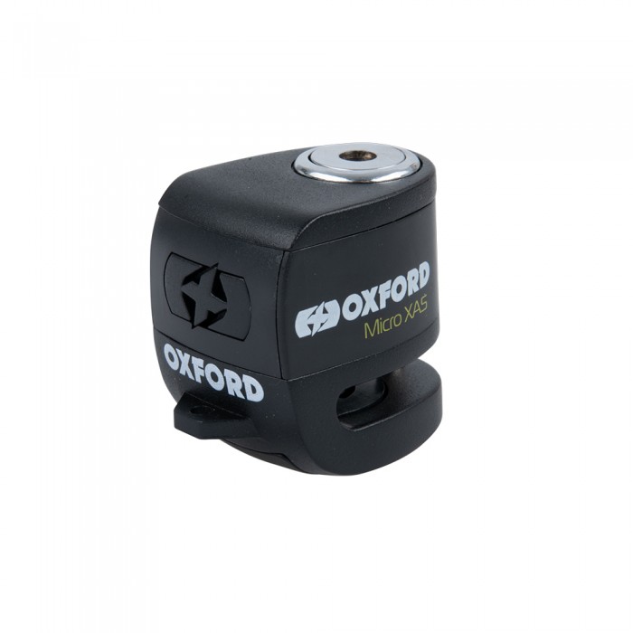 Oxford Micro XA5 Alarm Disc Lock Black/Black (5.5mm pin)