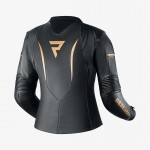 Rebelhorn Rebel Lady Leather Jacket Black/Gold