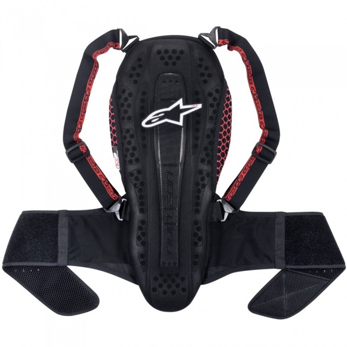 Alpinestars Nucleaon KR-Cell Smoke Black Red Back Protector