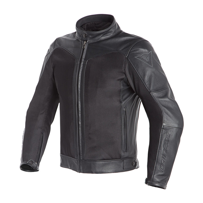 Dainese Corbin D Dry Leather Jacket Black Bikeworld Ireland