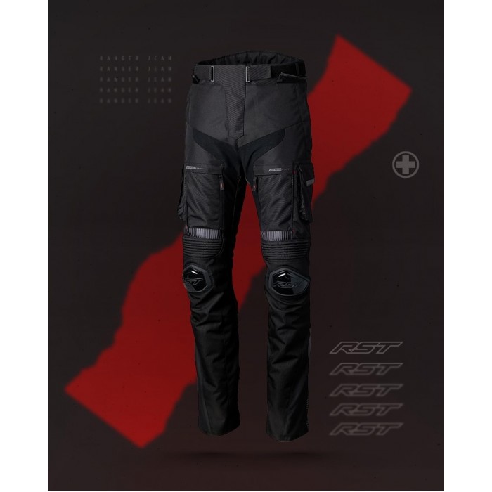 RST Pro Series Ranger CE Mens Short Leg Textile Trousers